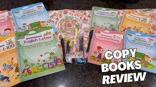 Grooves Copybooks for Kids: Honest Review Video of Reusable Handwriting Workbooks for Preschools