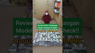 REVIEW UNDANGAN MODEL PASSPORT HARGA 10 JUTA!!!! screenshot 3