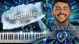 Noam Bettan - Michelle | Israel 🇮🇱 | Eurovision 2026 | Piano Tutorial