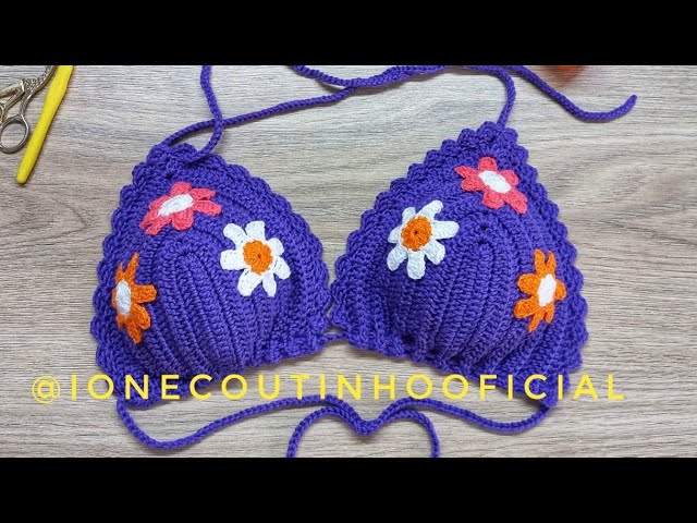 GYDA♡crochet offshoulder bikini SEXY black & white off shoulder bikini hand crochet made from