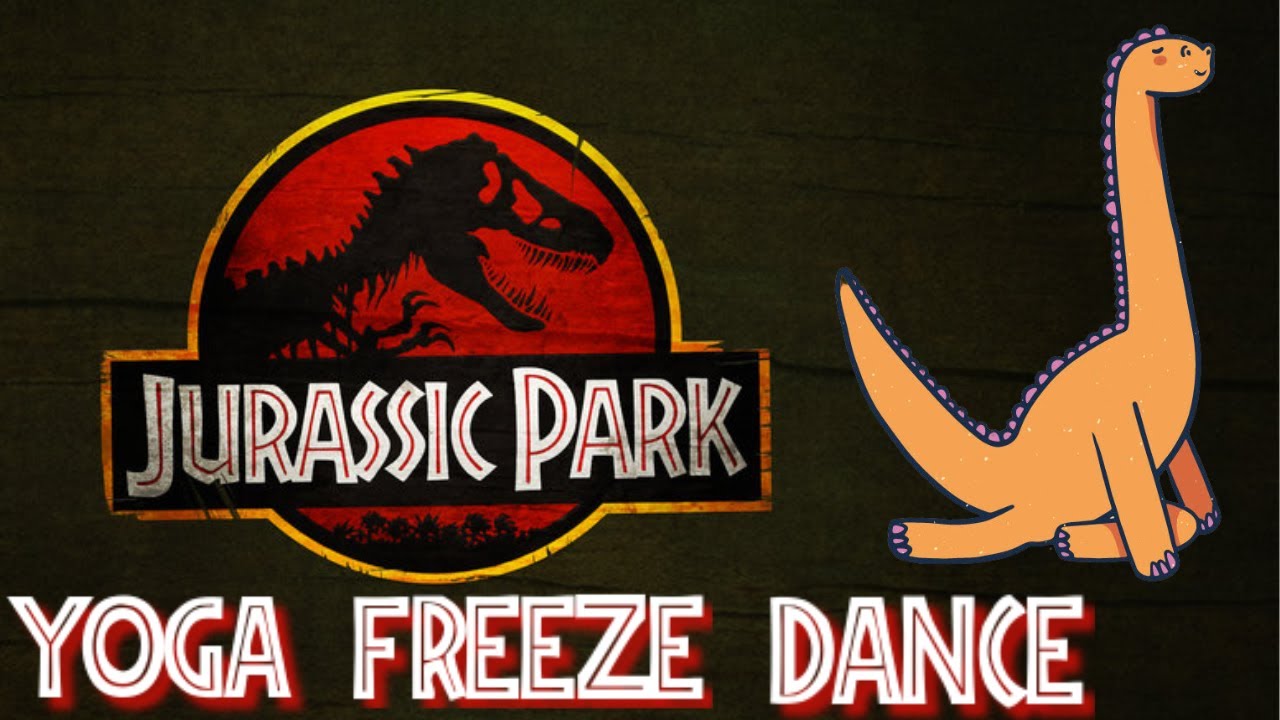 DINOSAURS: FREEZE DANCE! JURASSIC WORLD PARK. Gonoodle alternative Workout. Brain  break, Just Dance 