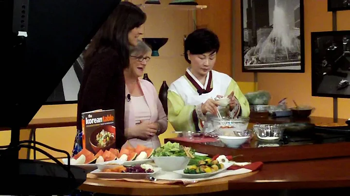 Debra Samuels and Taekyung Chung of The Korean Tab...