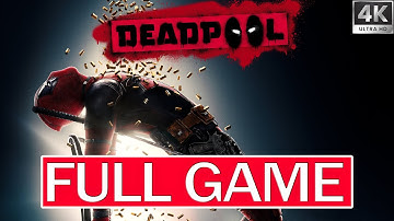 DEADPOOL Gameplay Walkthrough Part 1 FULL GAME [4K 60FPS PC ULTRA SETTINGS] - No Commentary