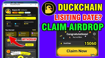 Duckchain Airdrop Claim Airdrop |  Duckchain Listing Date | Duckchain Claim And Withdraw Process