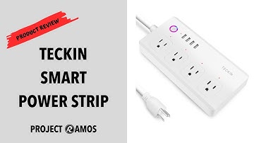 Teckin Smart Power Strip Review - Wifi, Works with Alexa and Google Home