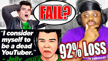 SunnyV2 The Brutal 92% Decline Of Jelly | Dairu Reacts