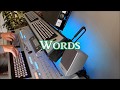 Words - Organ keyboard (Chromatic)
