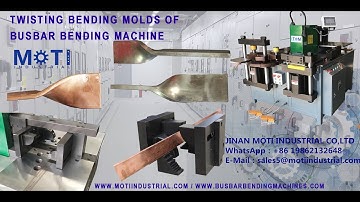 Twisting bending of MOTI Busbar Bending Machine