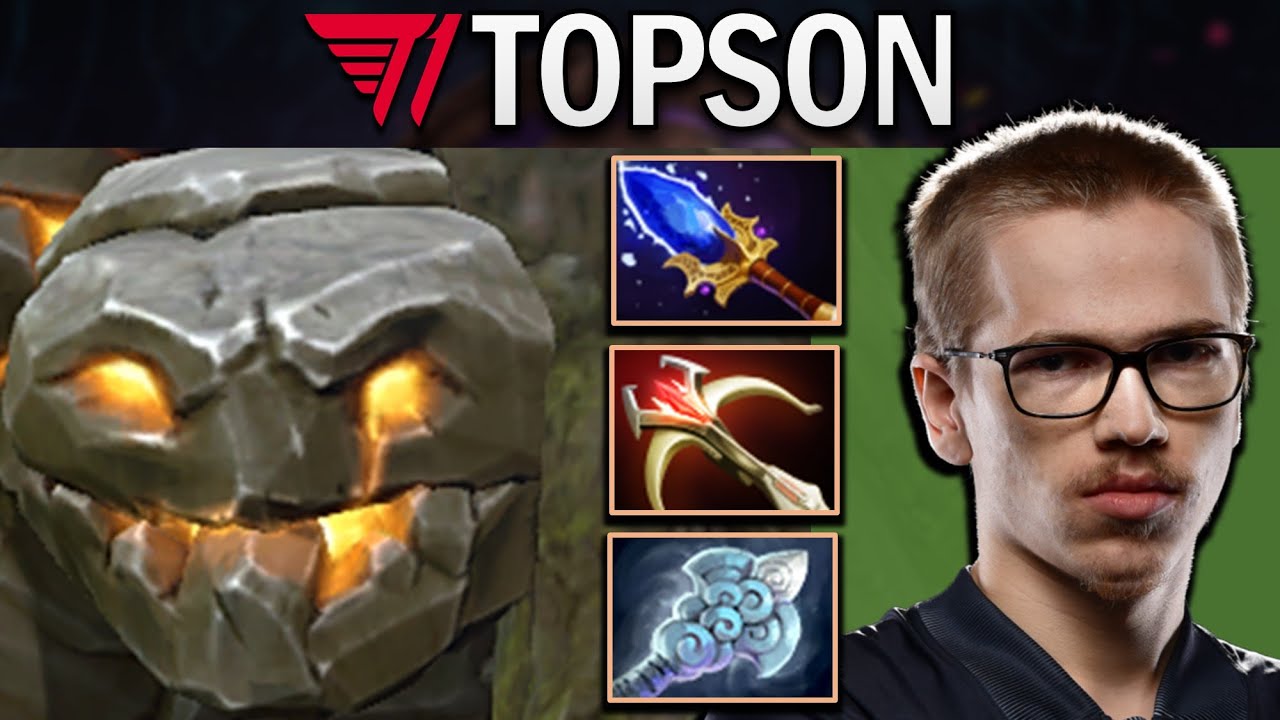 Tiny Dota 2 Gameplay T1.Topson with 19 Kills and Daedalus 