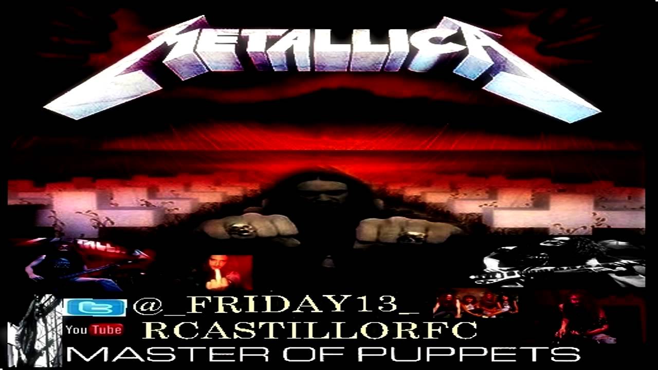 metallica master of puppets tour 86