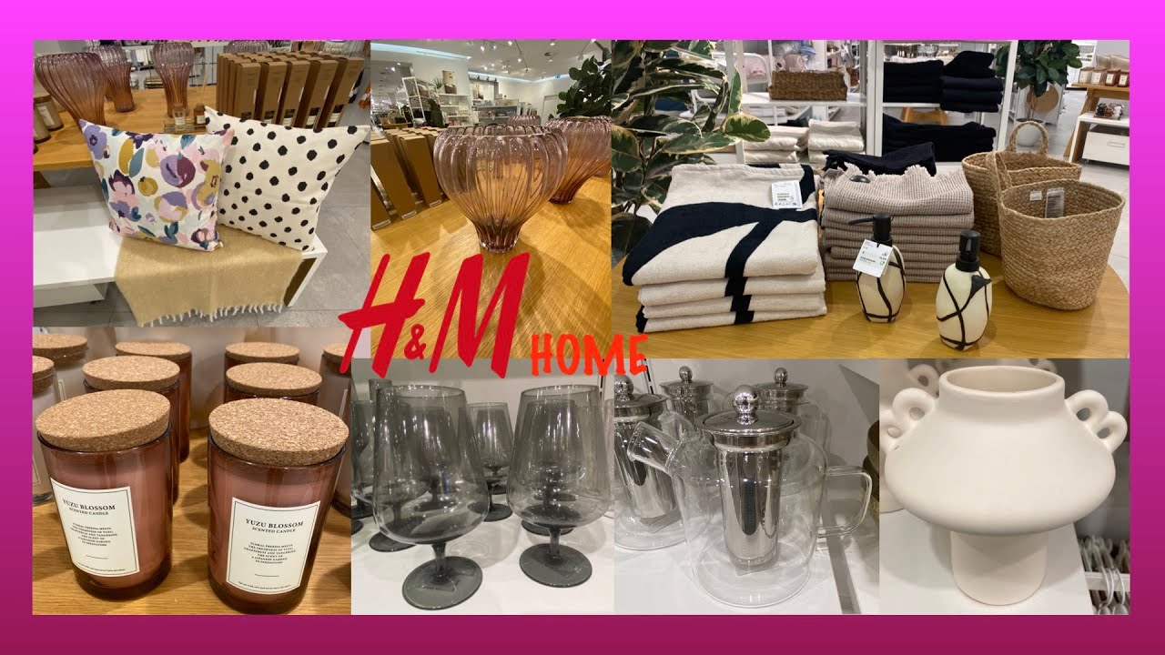 H&M HOME *BATHROOM ACCESSORIES, TABLEWARE & HOME DECOR* YouTube