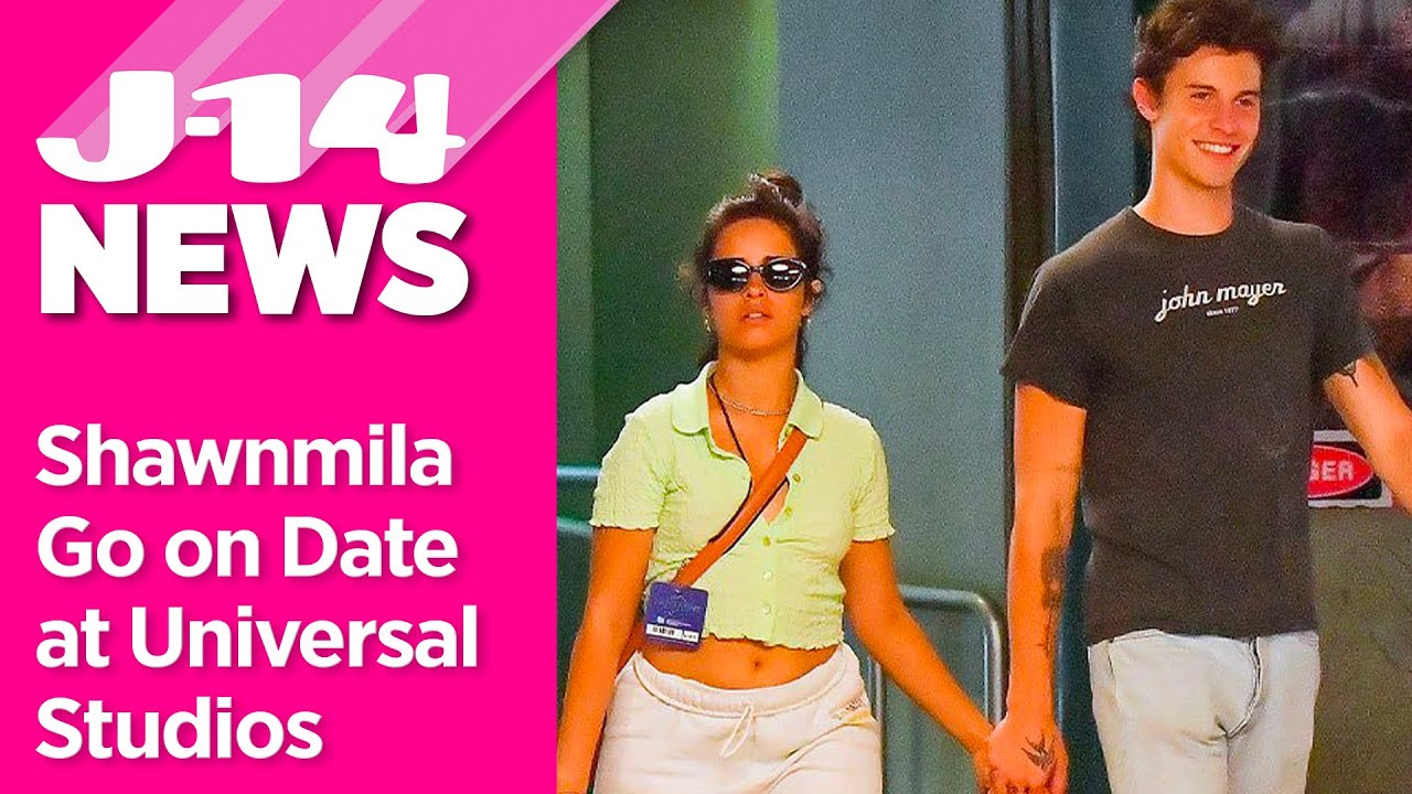 Shawn Mendes and Camila Cabello Hold Hands During Universal Studios Outing