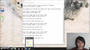 Calculating Age in C++