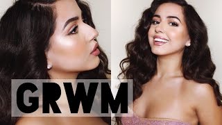 Soft & Pretty Valentine's Day Makeup & Hair | Chit Chat Get Ready With Me screenshot 4