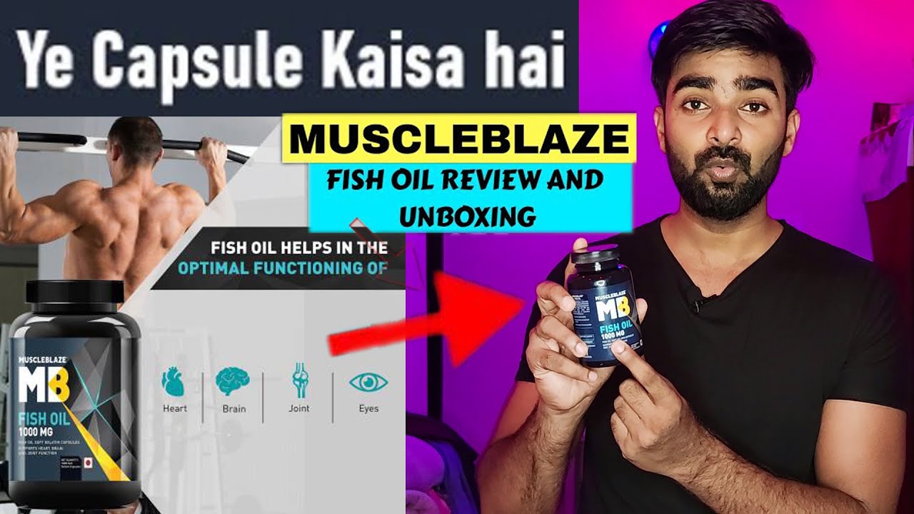 MUSCLEBLAZE Fish OIL (Omega3 Fatty Acid) Uses, Benifits, Dosage, Side
