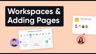 How to add workspaces and pages in Planable