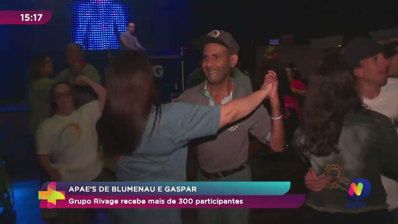 Apae’s de Blumenau e Gaspar: Grupo Rivage recebe mais de 300 participantes - QTU Questões do Universo