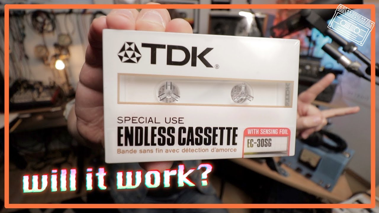 This Is Super Next 〜88TDKCassette Tape〜 Weird Cassette Loop? | TDK Endless Cassette in the