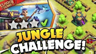 !!JUNGLE CHALLENGE!! VERY EASY AND FAST 3 STAR !!| CLASH OF CLAN 2021|!! screenshot 4