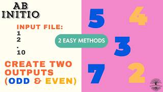 2 Easy Methods to Solve Odd or Even Numbers! - Abinitio Interview Qs!
