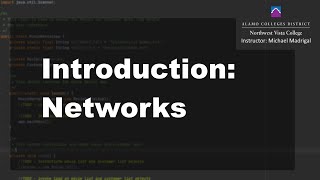 Java 1 Online, [1.03] Introduction: Networks