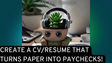 EP02 How to build a CV/Resume using Canva