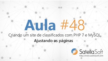 Criando um site de classificados com PHP 7 e MySQL - Aula 48 (Ajustando as páginas)