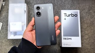 Redmi Turbo 4: Unboxing & Review with Gaming & Camera Test!