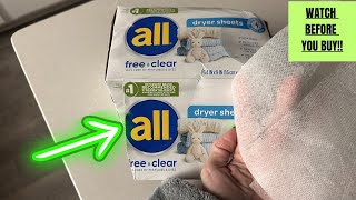 No Dyes No fragrance but still the All Dryer sheet!