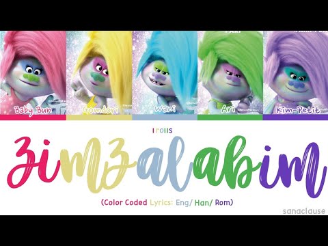 "Trolls Version" Red Velvet (레드벨벳) - Zimzalabim (짐살라빔) (Color Coded Lyrics: Eng/Han/Rom)