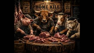 Back Leg Beef | Carcass breakdown #butcher #knifeskills #homekill
