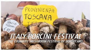 Italy Porcini Festival: The exquisite mushroom festival of Borgotaro (Borgo Val di Taro).