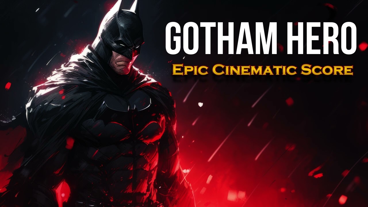 BATMAN  -  GOTHAM HERO (Epic orchestral music)