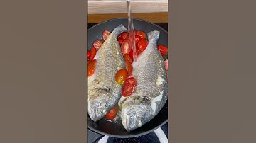 Sea bream #shorts #food #cooking #asmr #fish