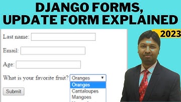 Christo Ananth - Django Forms, Update Form, Delete View, Tests - Advanced Programming Practice