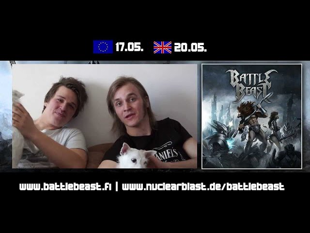 2013年 初来日公演②⚫Battle Beast★バトルビースト■Tシャツ M 新しいスタイル 2013年 初来日公演②⚫Battle Beast☆バトル