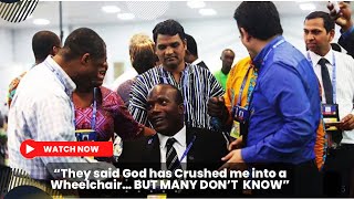 Apostle Dr. Michael K. Ntumy “They said God has Crushed me into a Wheelchair… But Many Don’t Know”