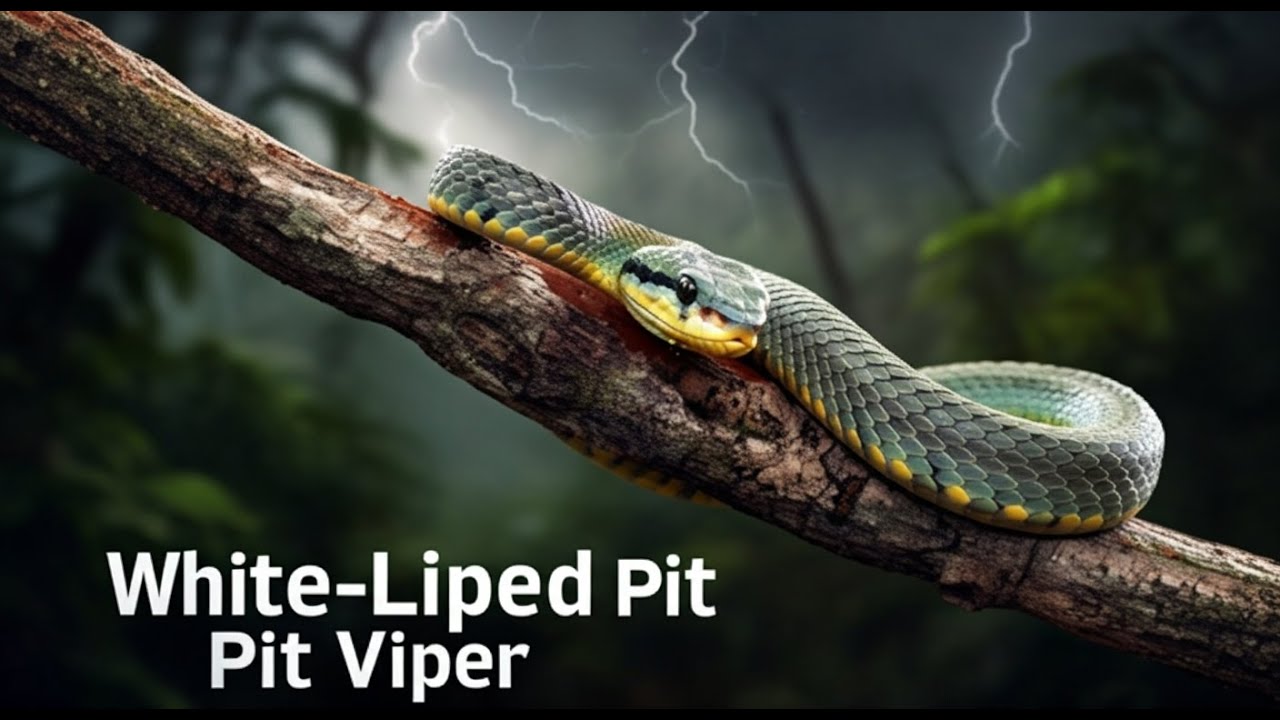 White Lipped Pit Viper