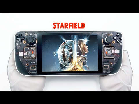 Steam Deck - Starfield Gameplay | SteamOS - CryoUtilities