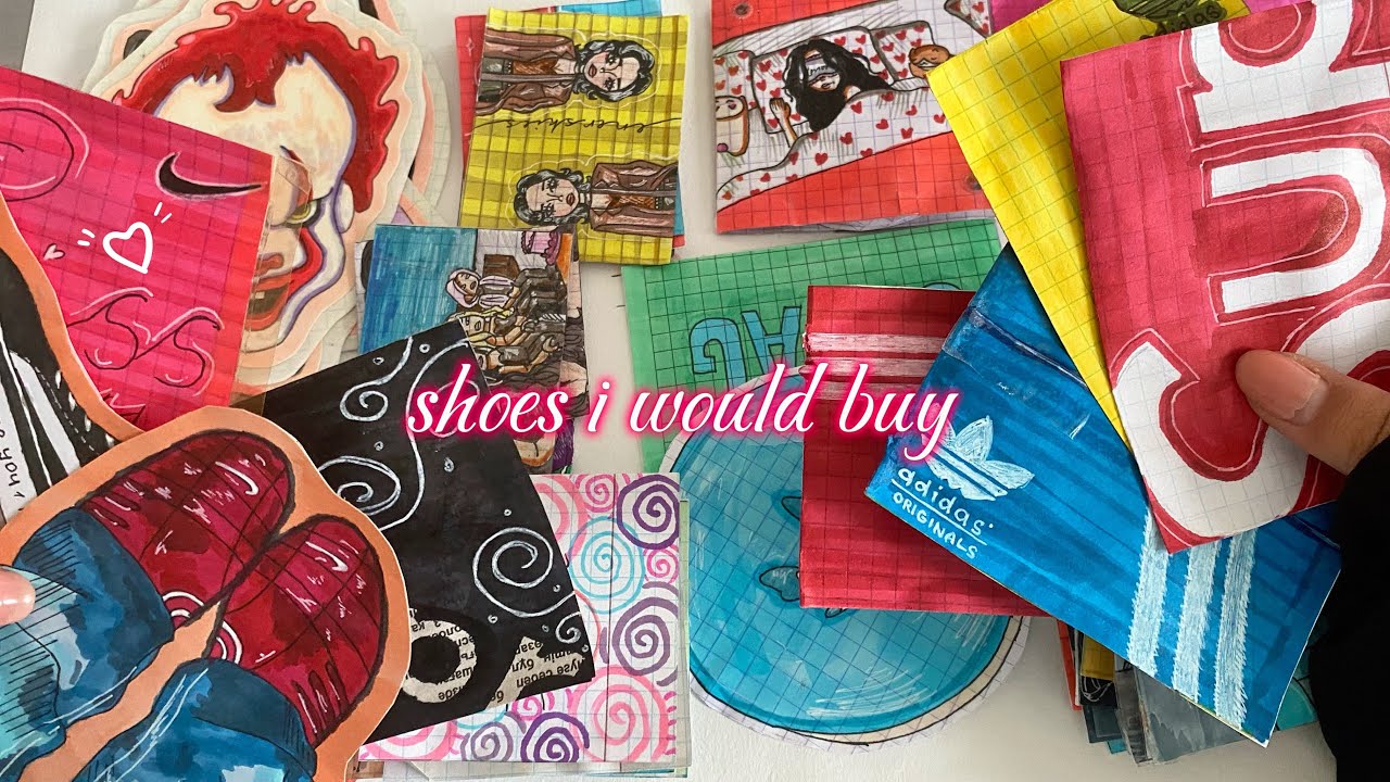 👟 shoes I would buy 🤍бумажная распаковка/коллекция🤍
