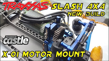 Traxxas Slash 4x4 X-01 Motor Mount - Traxxas Slash Upgrades - Traxxas Slash Top Speed