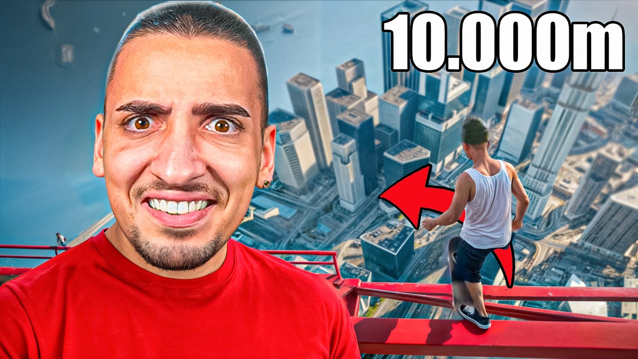 ΜΠΟΡΕΙΣ ΝΑ ΠΕΣΕΙΣ ΑΠΟ ΟΥΡΑΝΟΞΥΣΤΗ ΜΕ ΤΟ SKATE ?