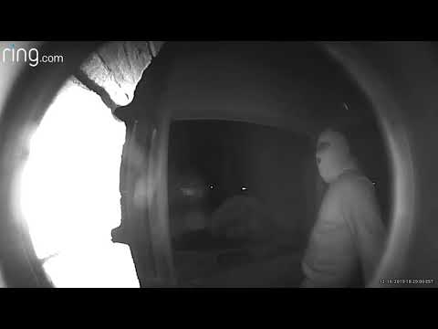 <p>Two masked men were caught on camera breaking into a Montebello residence.</p>