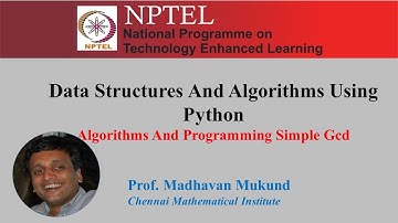 Algorithms and programming  simple GCD || DSA Python