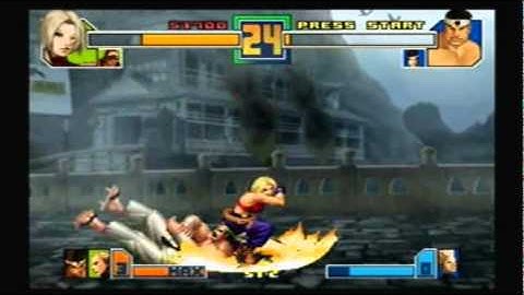 KOF 2001 - Fatal Fury Team Playthrough 1/3
