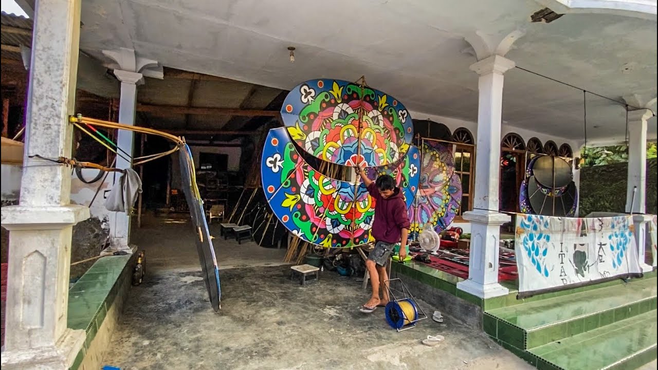 ABSEN Siang di Toko Layangan Pak Gendon Banyak Pemesan dari Warga Bangka Belitung, Punya siapa nih??