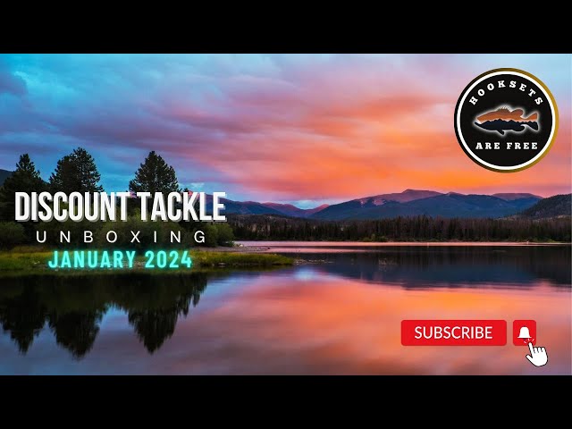 Discount Tackle Unboxing - January 2024 - New Bass Fishing Lures for 2024!  