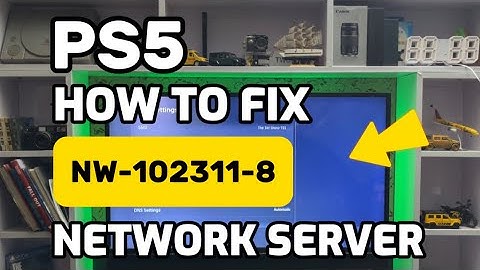 How To Fix PS5 Nw-102311-8 A Communication Error Had Occurred While Connecting to PlayStation