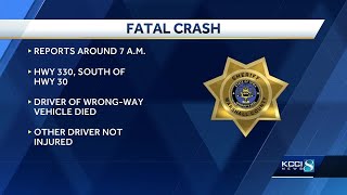 Driver dies after wrong-way crash in Marshall County