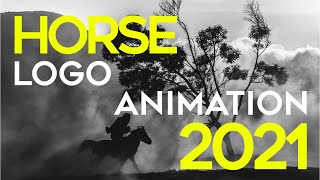 Horse Logo Animation,  Nezabazi 2021, Professional Tent pegging Intro Video, After Effect Template